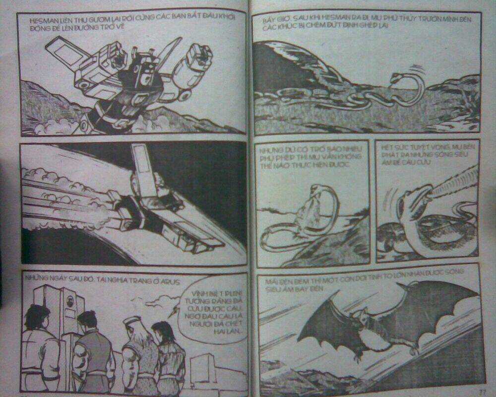 Dũng Sĩ Hesman Chapter 58 trang 2