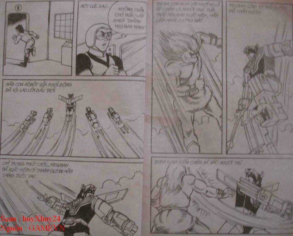 Dũng Sĩ Hesman Chapter 6 trang 5
