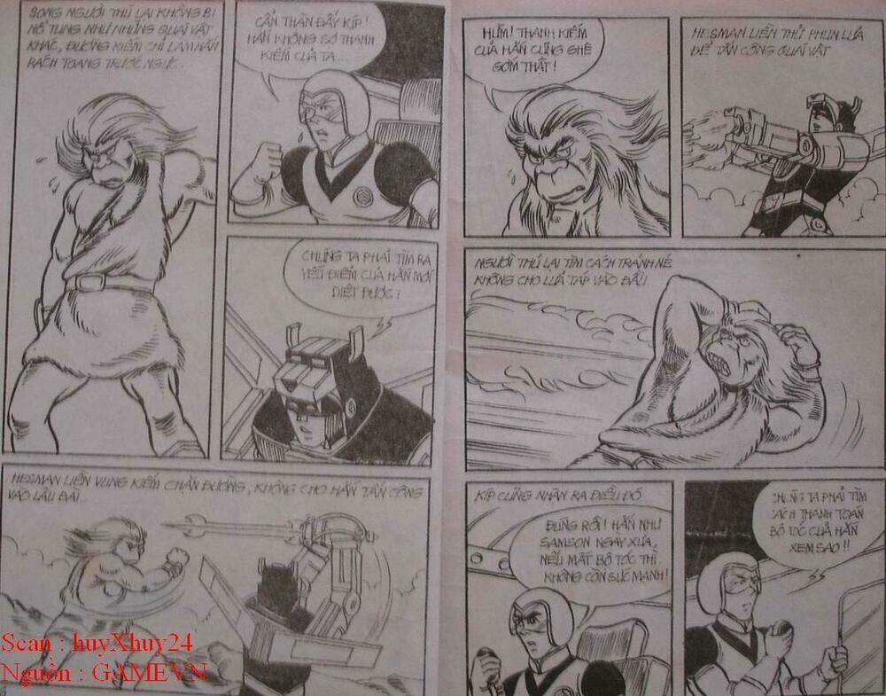 Dũng Sĩ Hesman Chapter 6 trang 6