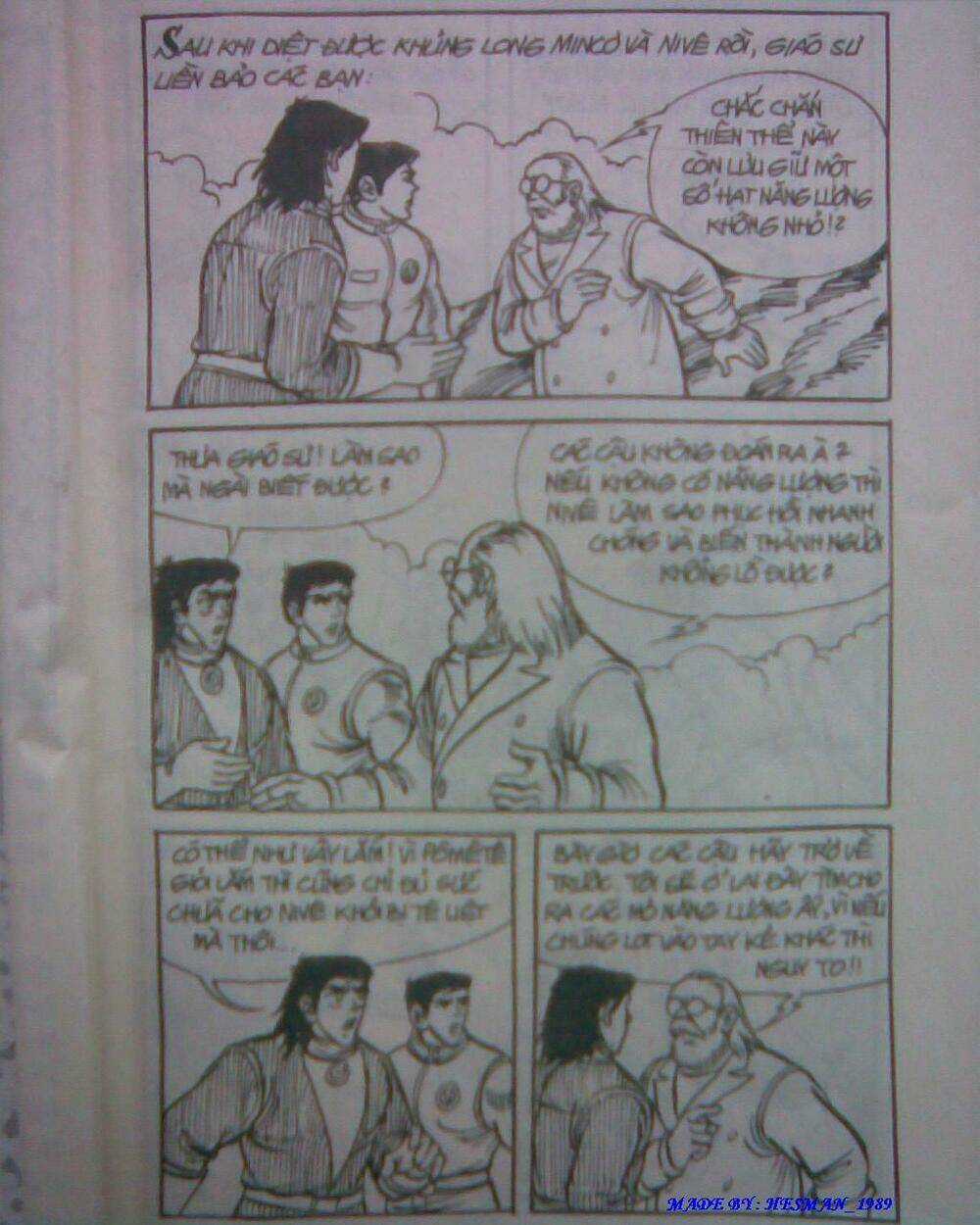 Dũng Sĩ Hesman Chapter 66 trang 3