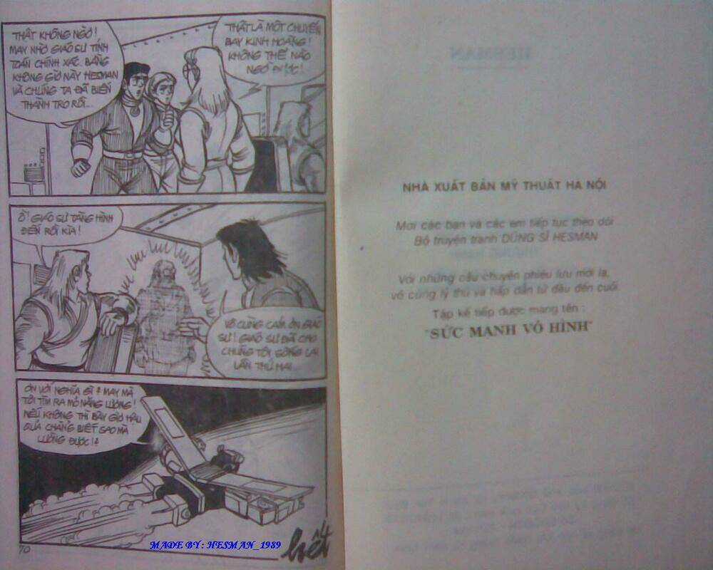 Dũng Sĩ Hesman Chapter 66 trang 34
