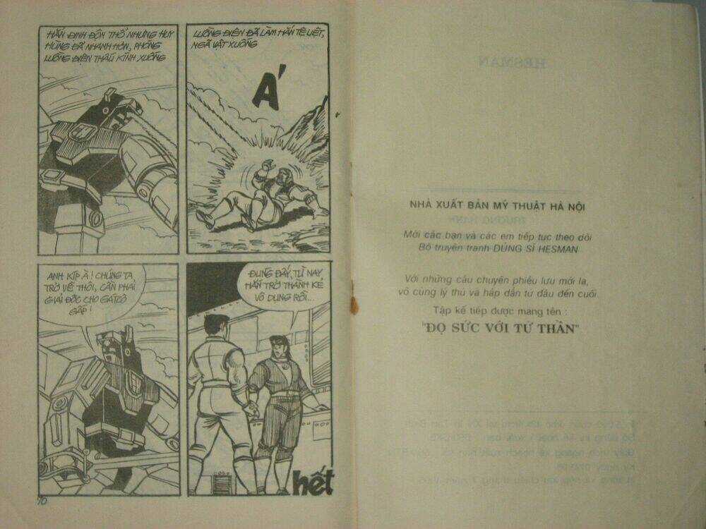 Dũng Sĩ Hesman Chapter 68 trang 34