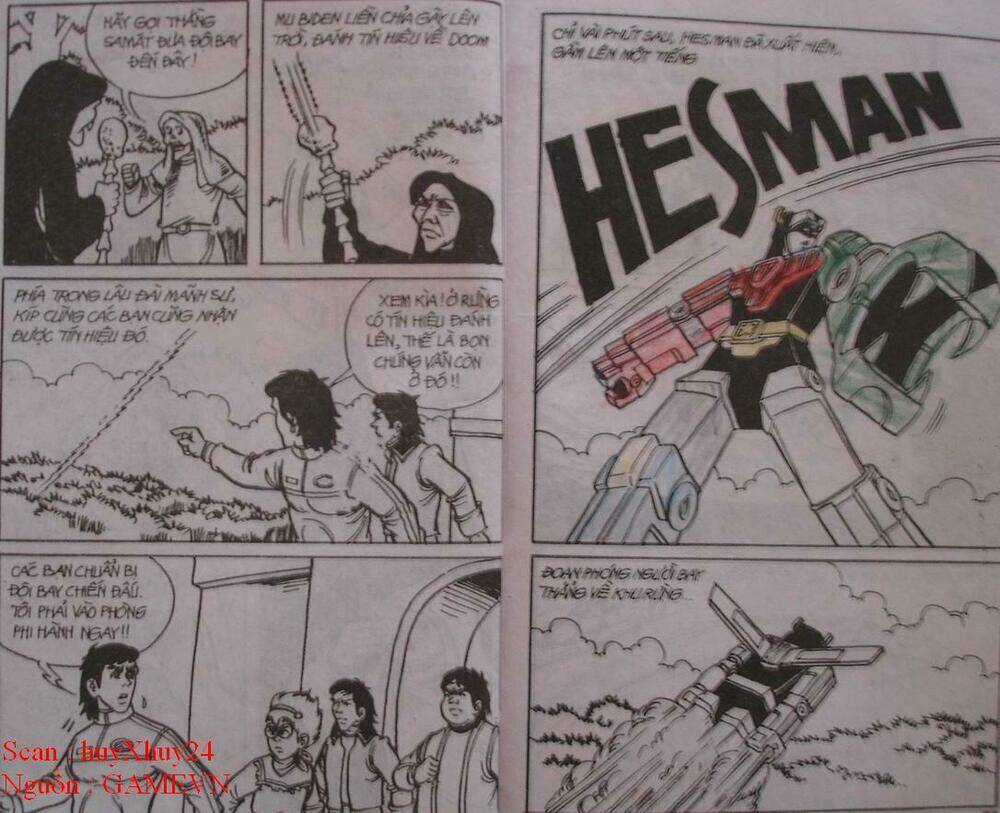Dũng Sĩ Hesman Chapter 7 trang 17