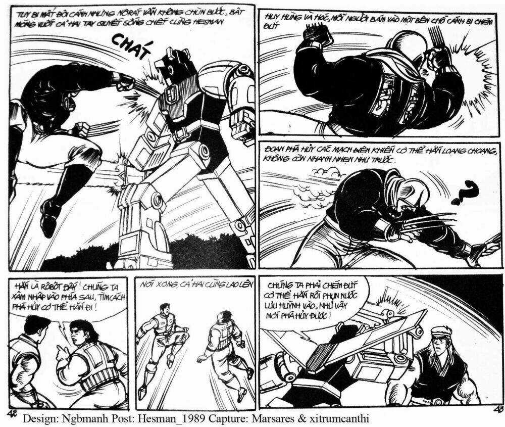 Dũng Sĩ Hesman Chapter 71 trang 21