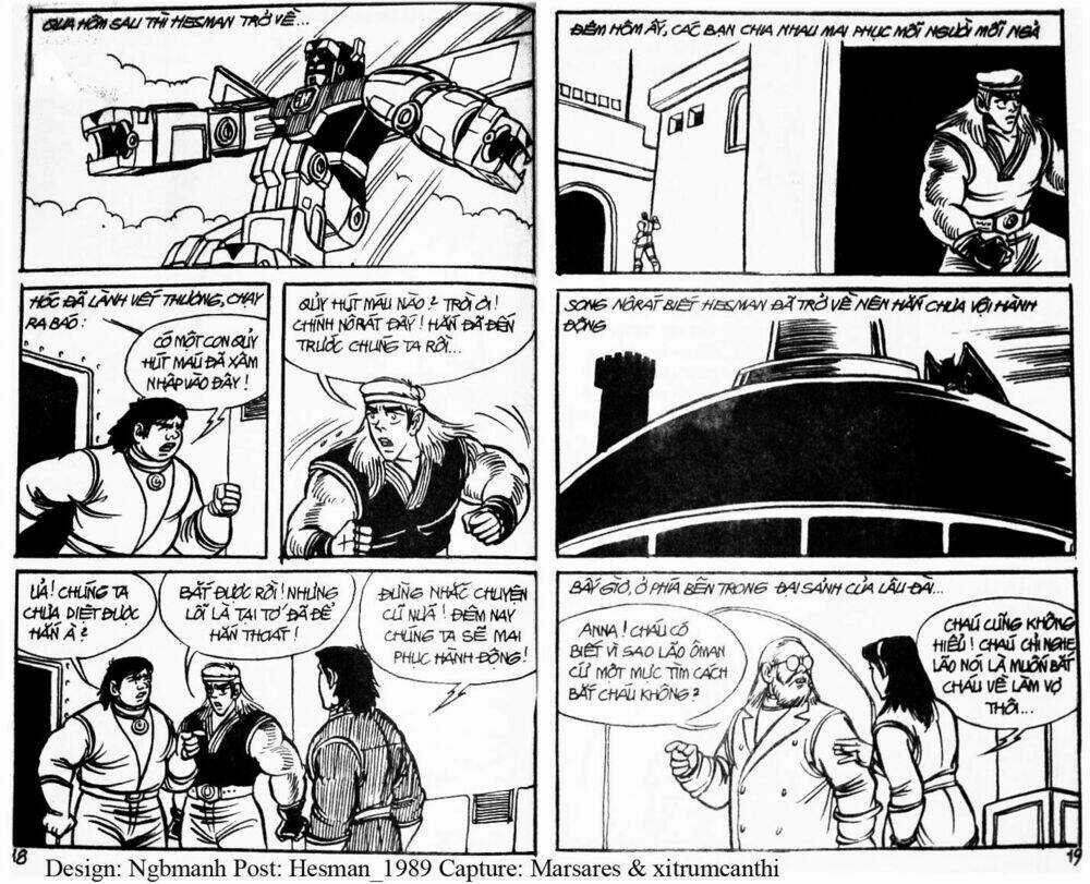 Dũng Sĩ Hesman Chapter 71 trang 9