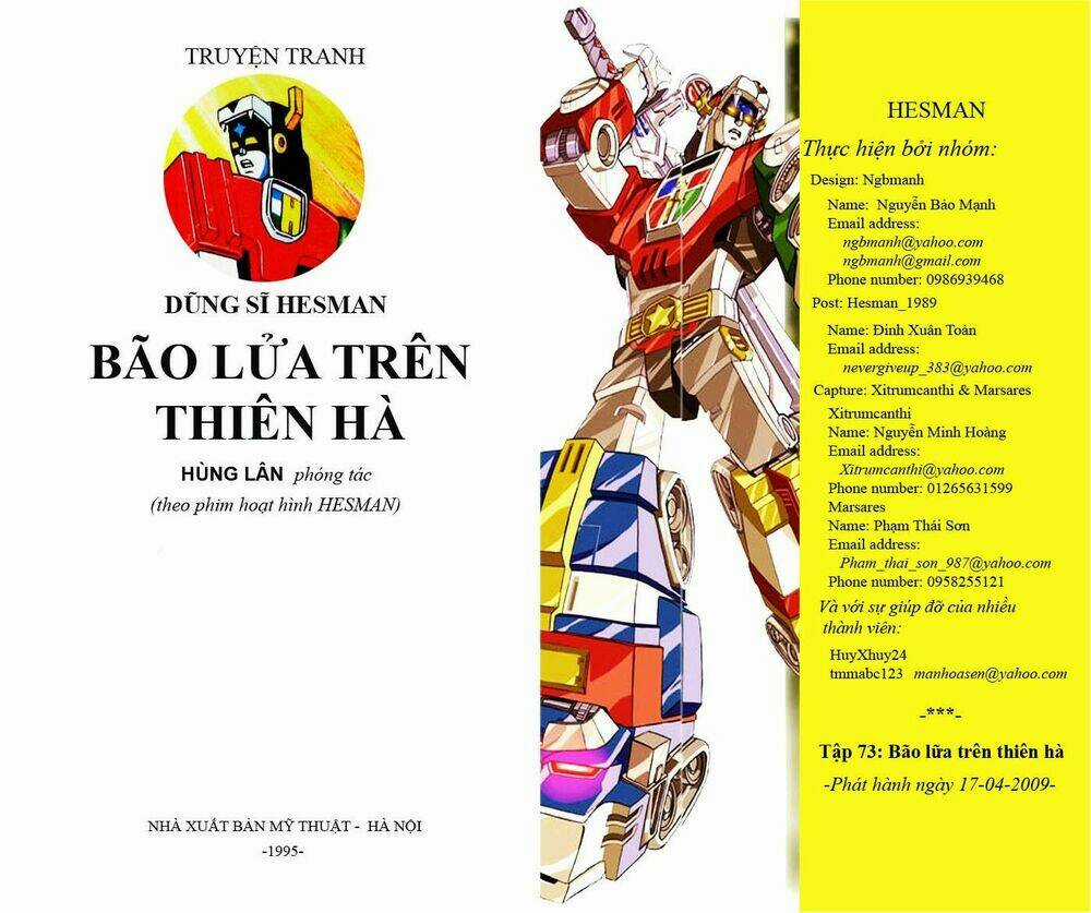 Dũng Sĩ Hesman Chapter 73 trang 1
