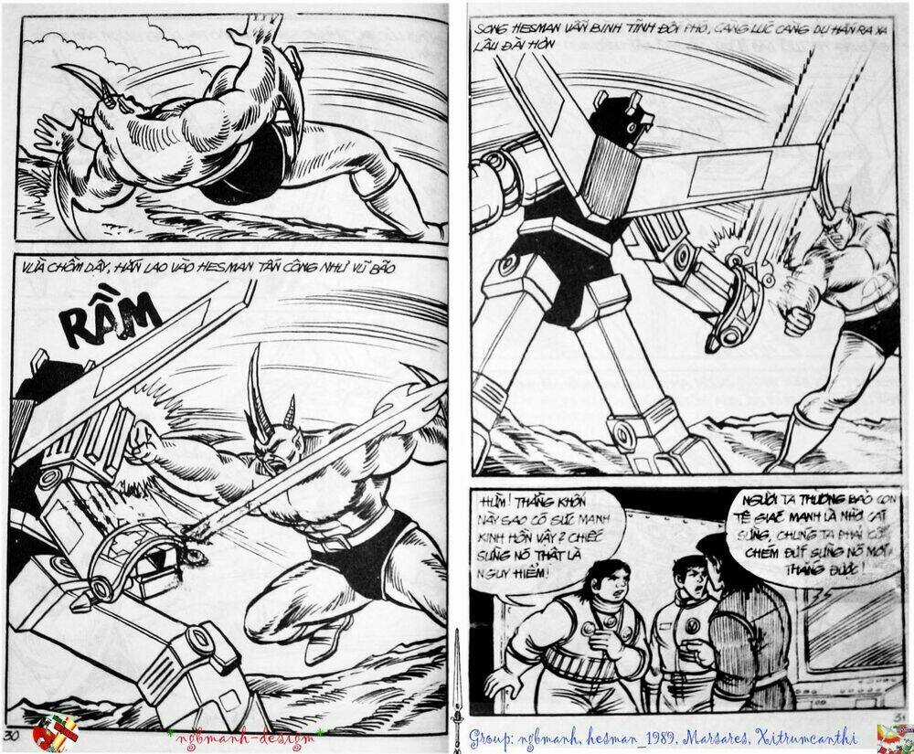 Dũng Sĩ Hesman Chapter 74 trang 15