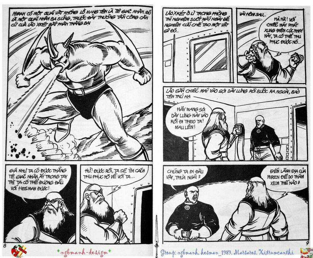 Dũng Sĩ Hesman Chapter 74 trang 4