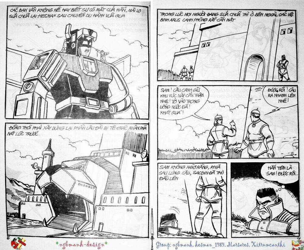 Dũng Sĩ Hesman Chapter 76 trang 3