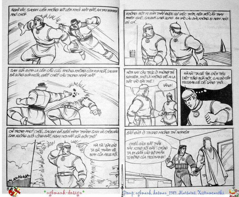 Dũng Sĩ Hesman Chapter 76 trang 4