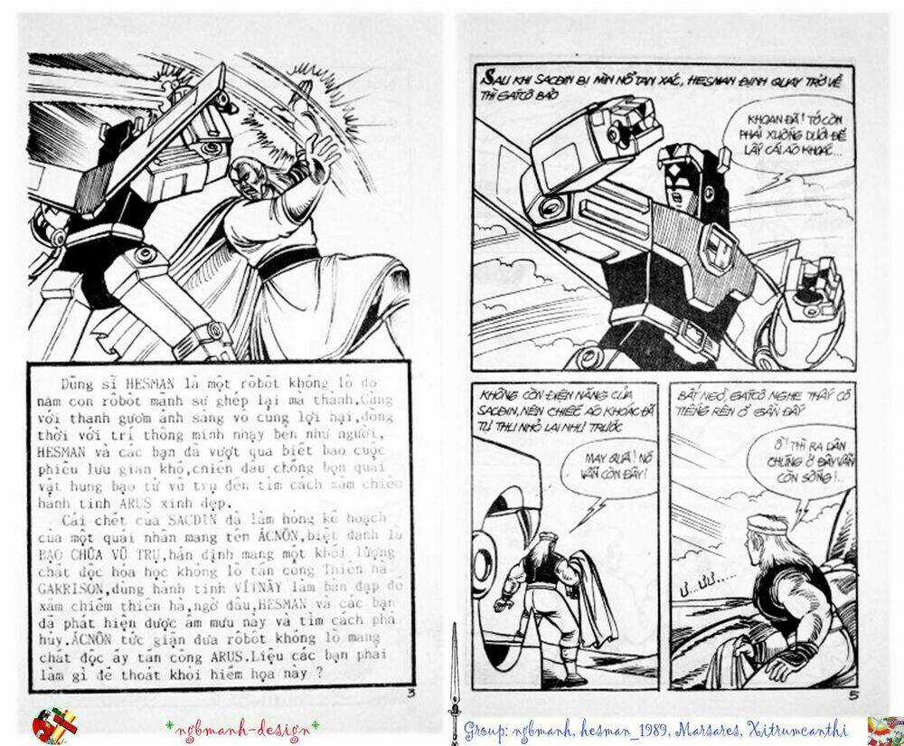 Dũng Sĩ Hesman Chapter 77 trang 2