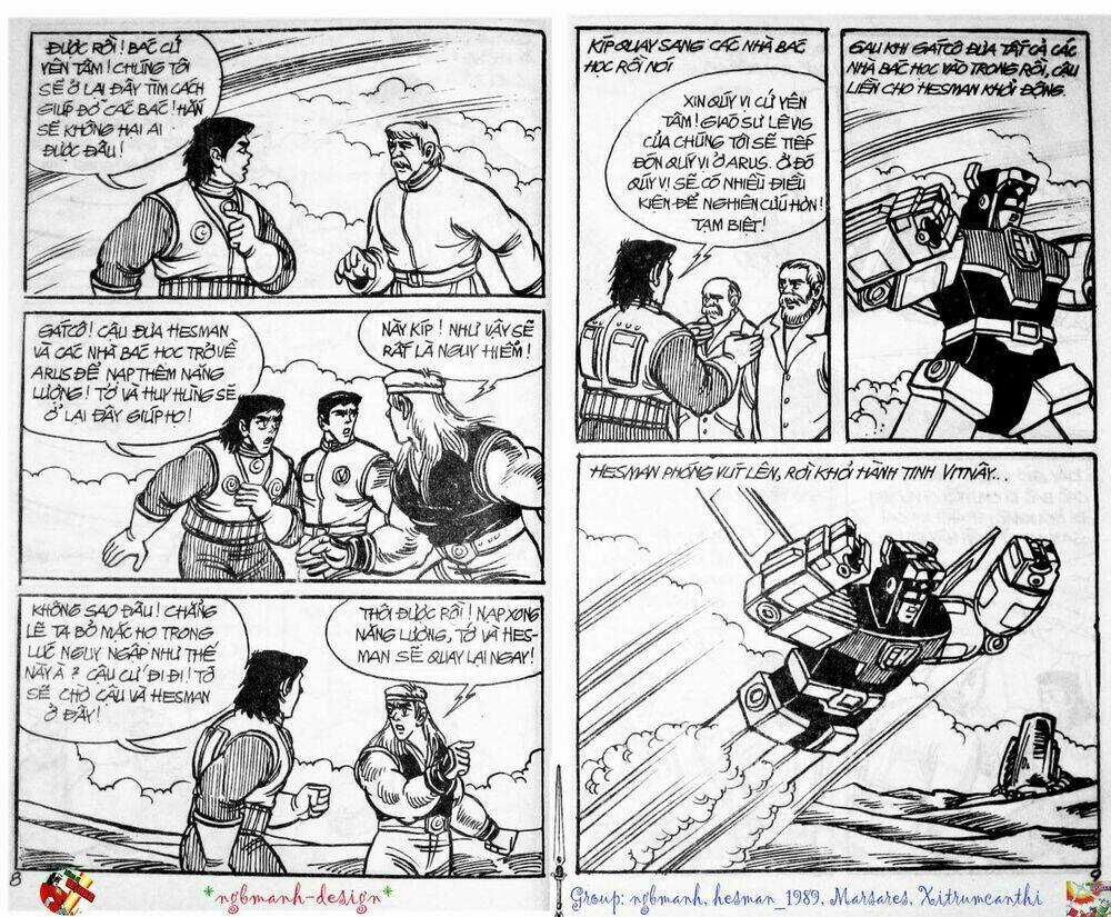 Dũng Sĩ Hesman Chapter 77 trang 4