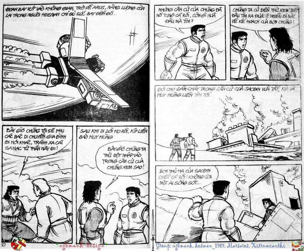 Dũng Sĩ Hesman Chapter 77 trang 5