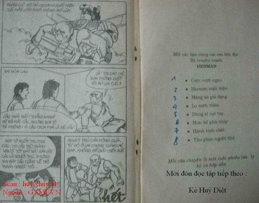 Dũng Sĩ Hesman Chapter 8 trang 33
