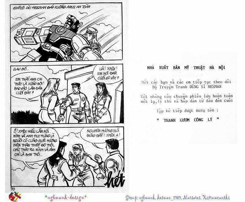 Dũng Sĩ Hesman Chapter 80 trang 33