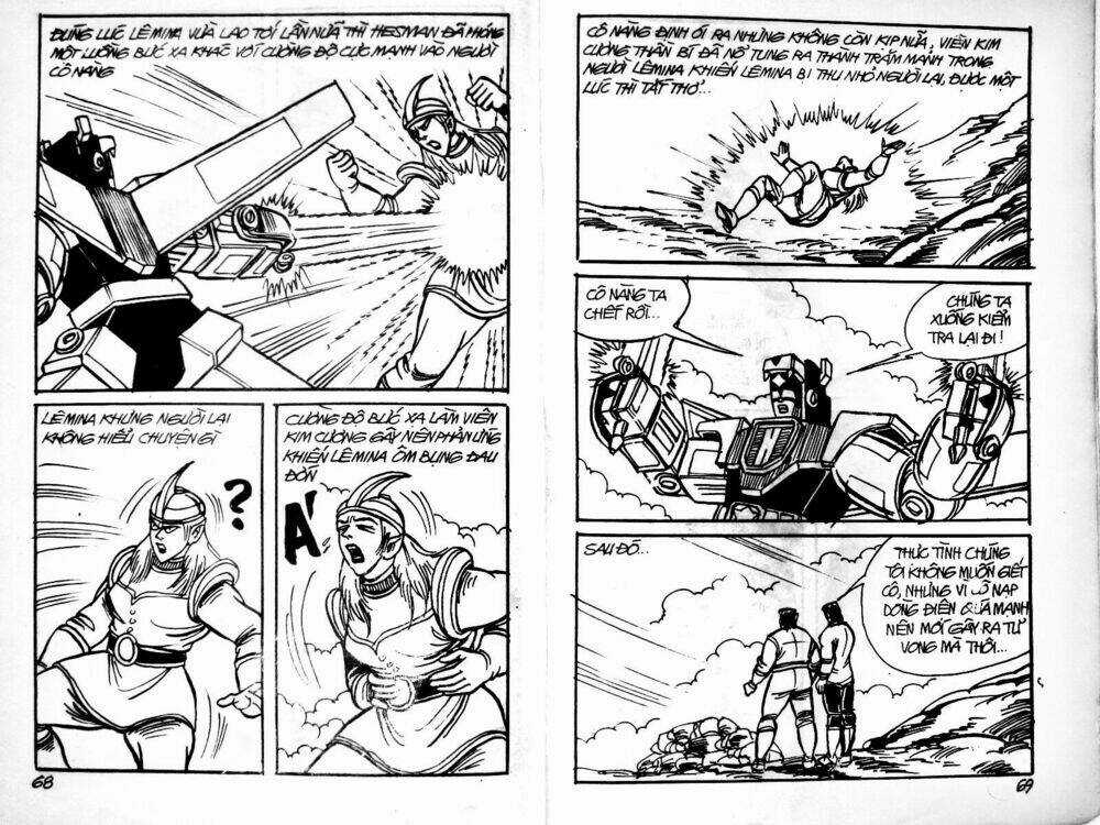 Dũng Sĩ Hesman Chapter 87 trang 34