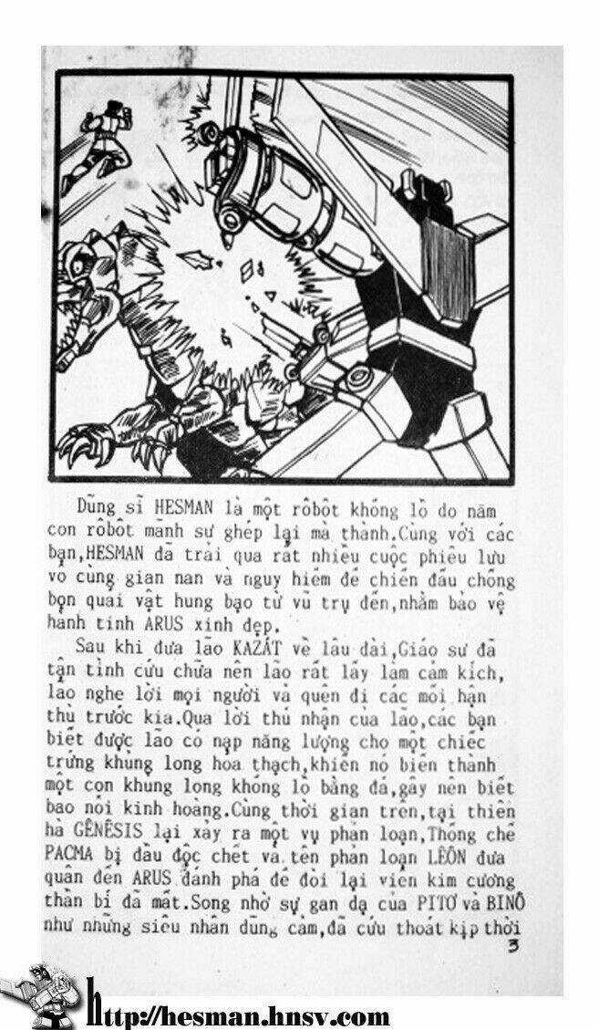 Dũng Sĩ Hesman Chapter 89 trang 3