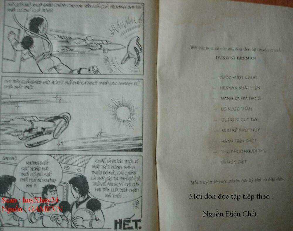Dũng Sĩ Hesman Chapter 9 trang 32