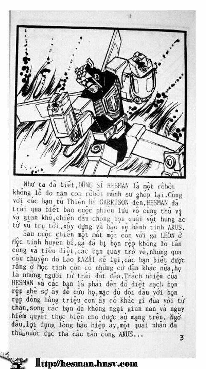 Dũng Sĩ Hesman Chapter 91 trang 2