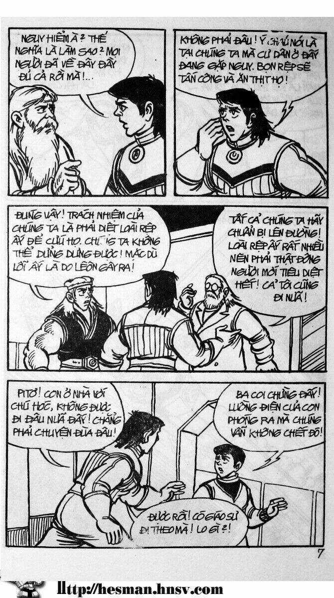 Dũng Sĩ Hesman Chapter 91 trang 5