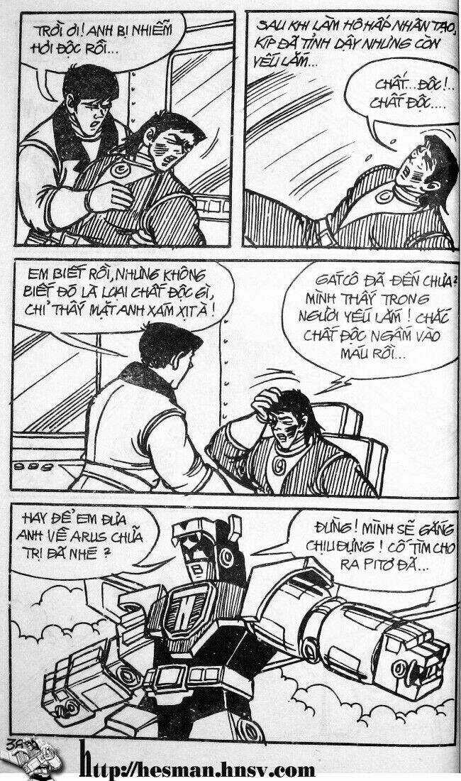 Dũng Sĩ Hesman Chapter 93 trang 35