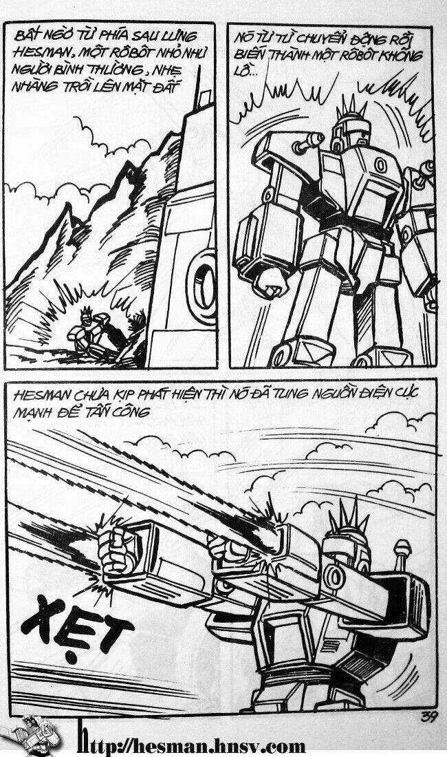 Dũng Sĩ Hesman Chapter 93 trang 36