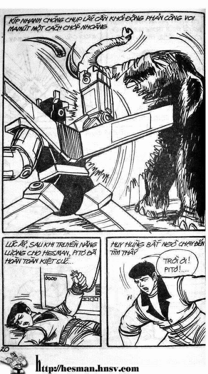 Dũng Sĩ Hesman Chapter 94 trang 17