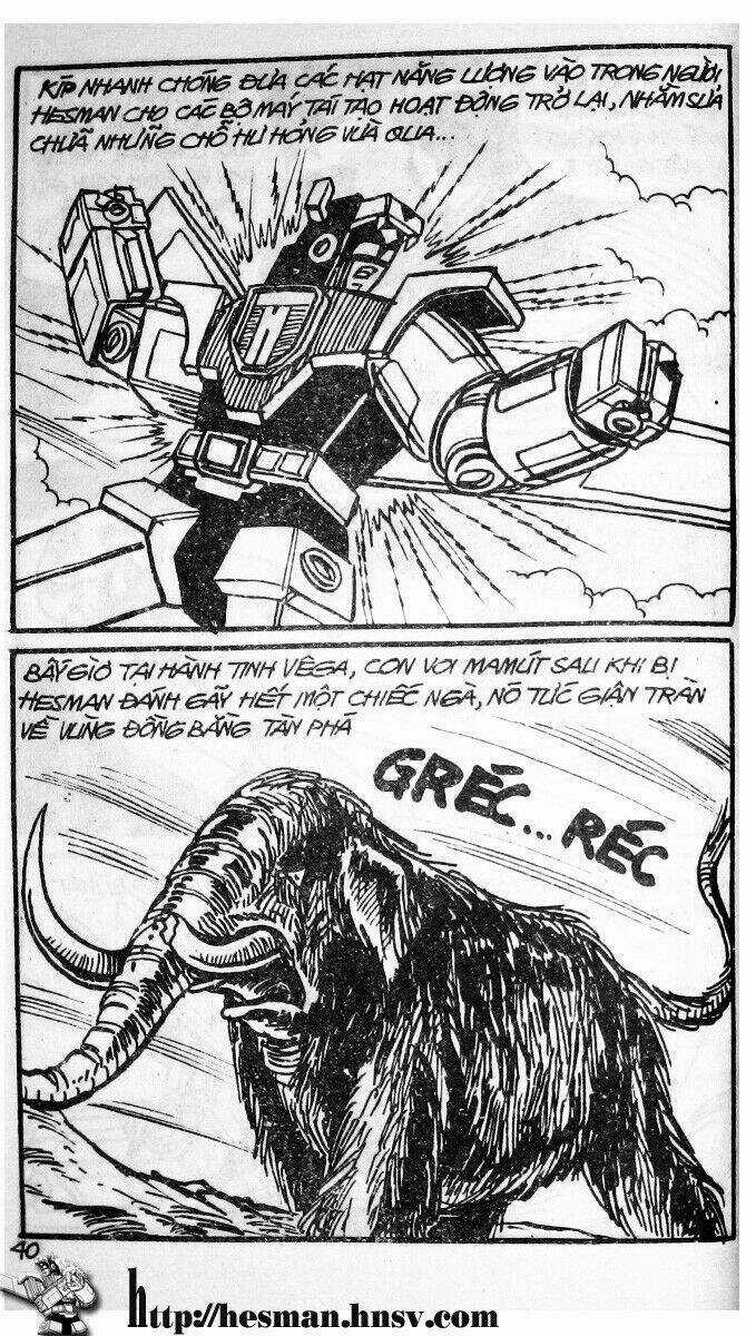 Dũng Sĩ Hesman Chapter 94 trang 34