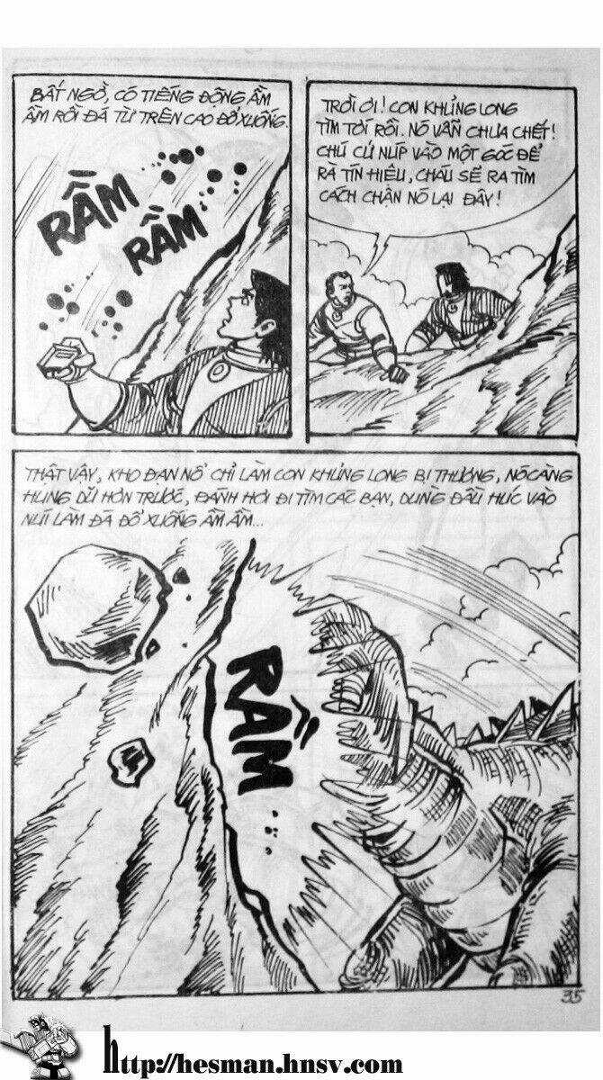 Dũng Sĩ Hesman Chapter 95 trang 33