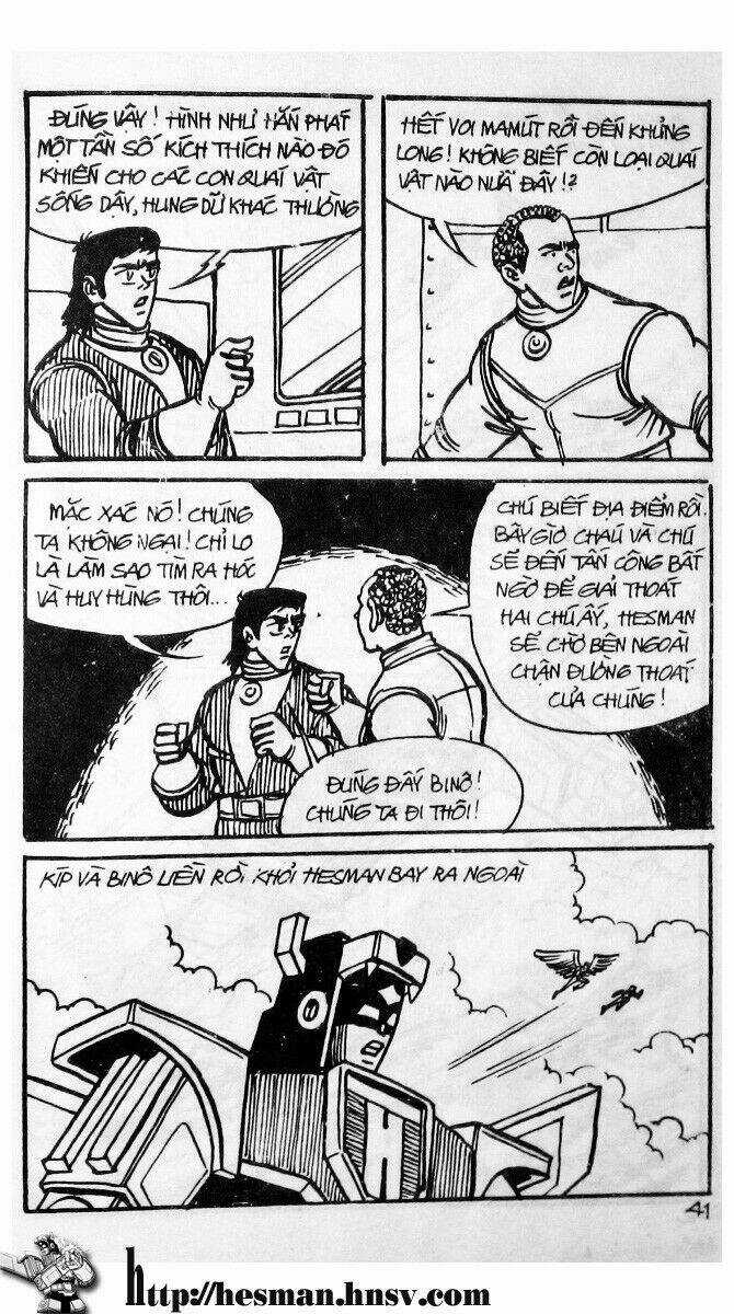 Dũng Sĩ Hesman Chapter 95 trang 39