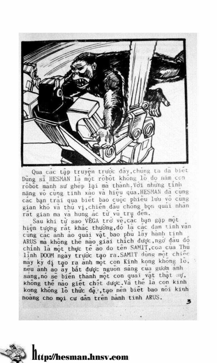 Dũng Sĩ Hesman Chapter 96 trang 2