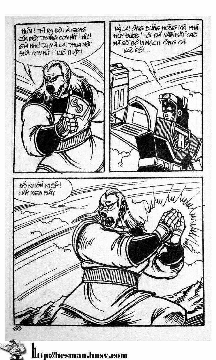Dũng Sĩ Hesman Chapter 99 trang 56