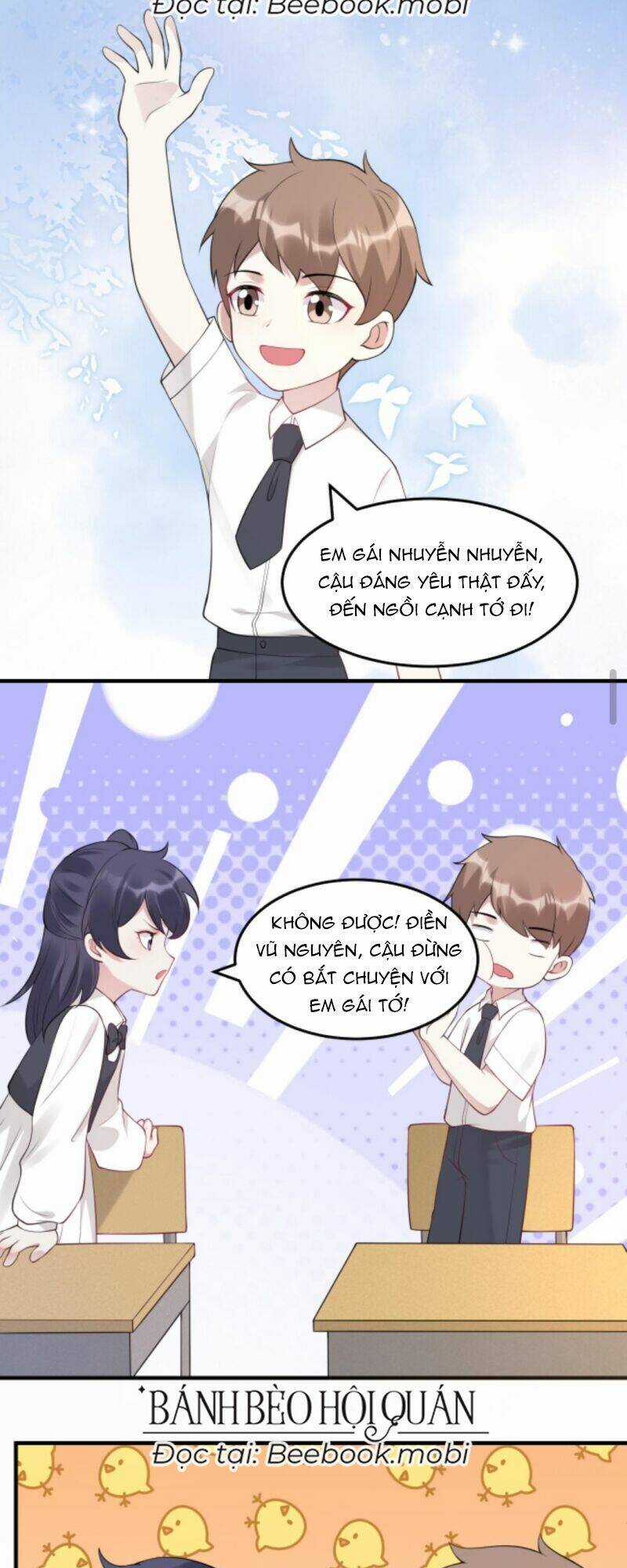 Đứng Yên! Em Gái Chúng Tôi Nói Trên Đầu Bạn Có Quỷ. Chapter 22 trang 16