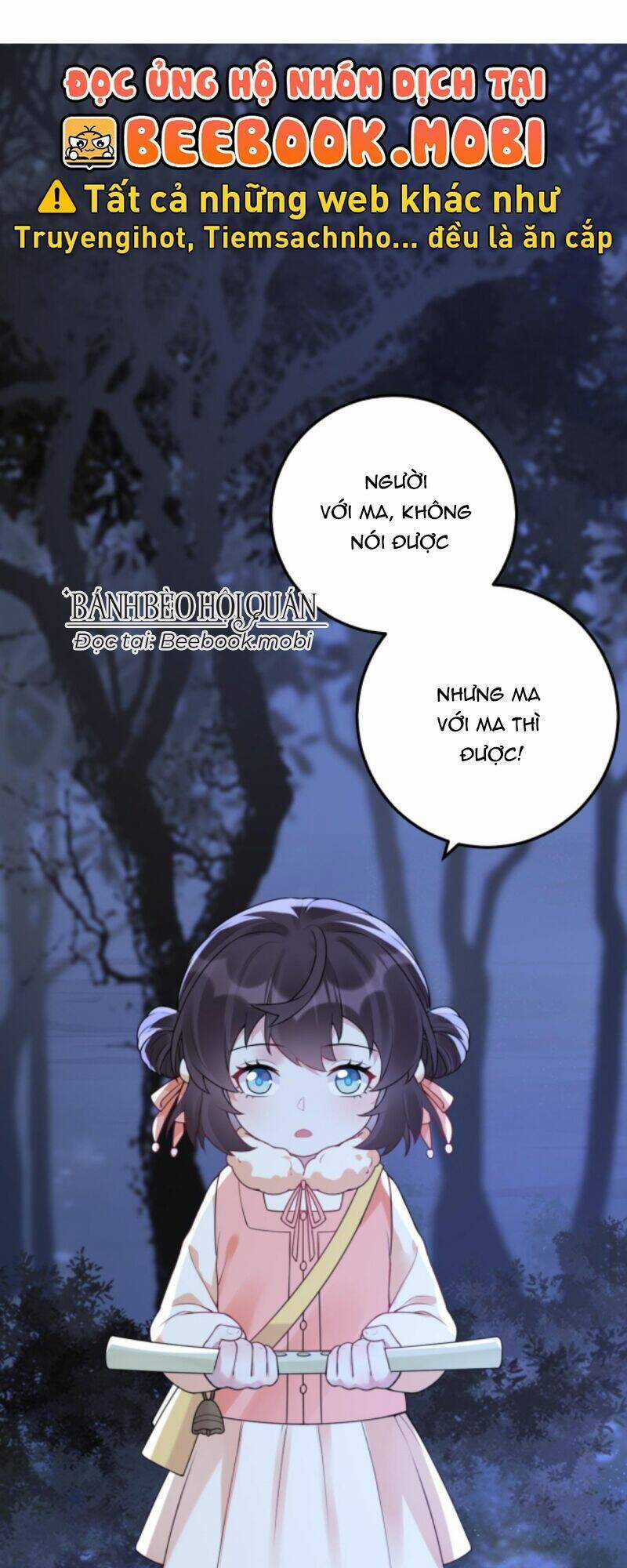 Đứng Yên! Em Gái Chúng Tôi Nói Trên Đầu Bạn Có Quỷ. Chapter 51 trang 1