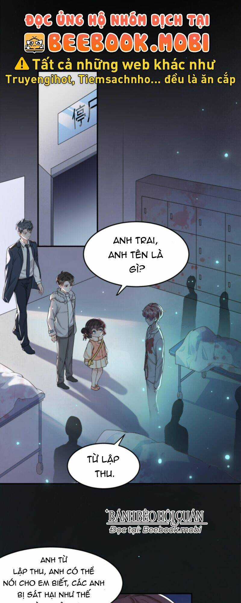 Đứng Yên! Em Gái Chúng Tôi Nói Trên Đầu Bạn Có Quỷ. Chapter 55 trang 1