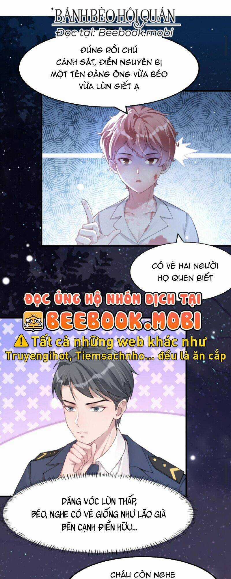 Đứng Yên! Em Gái Chúng Tôi Nói Trên Đầu Bạn Có Quỷ. Chapter 56 trang 1