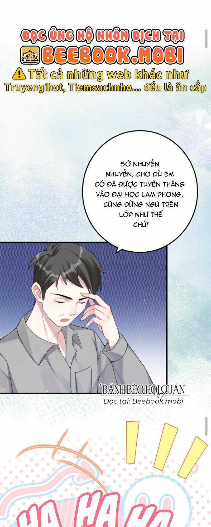 Đứng Yên! Em Gái Chúng Tôi Nói Trên Đầu Bạn Có Quỷ. Chapter 58 trang 1