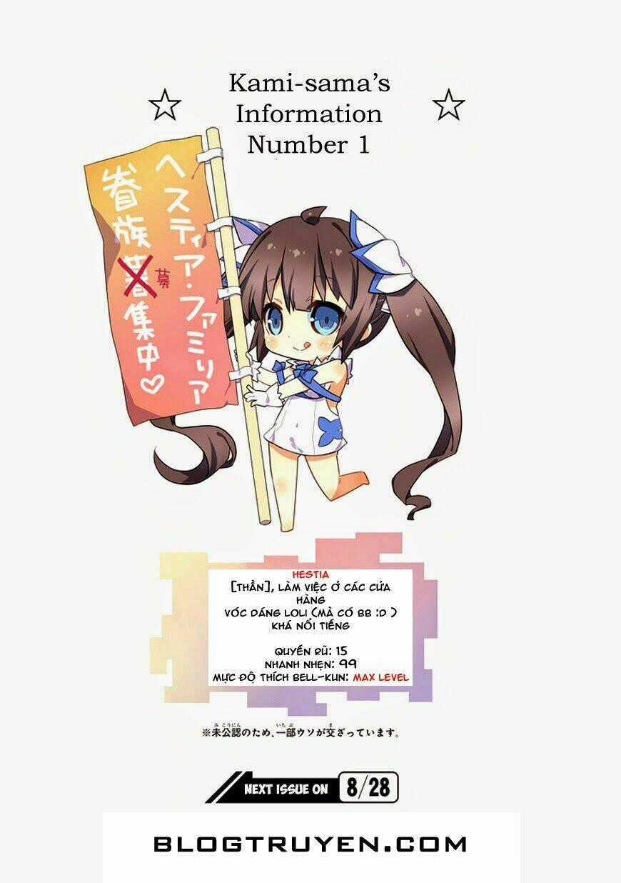 Dungeon Ni Deai O Motomeru No Wa Machigatte Iru Darou Ka 4Koma - Days Of Goddess Chapter 1 trang 10