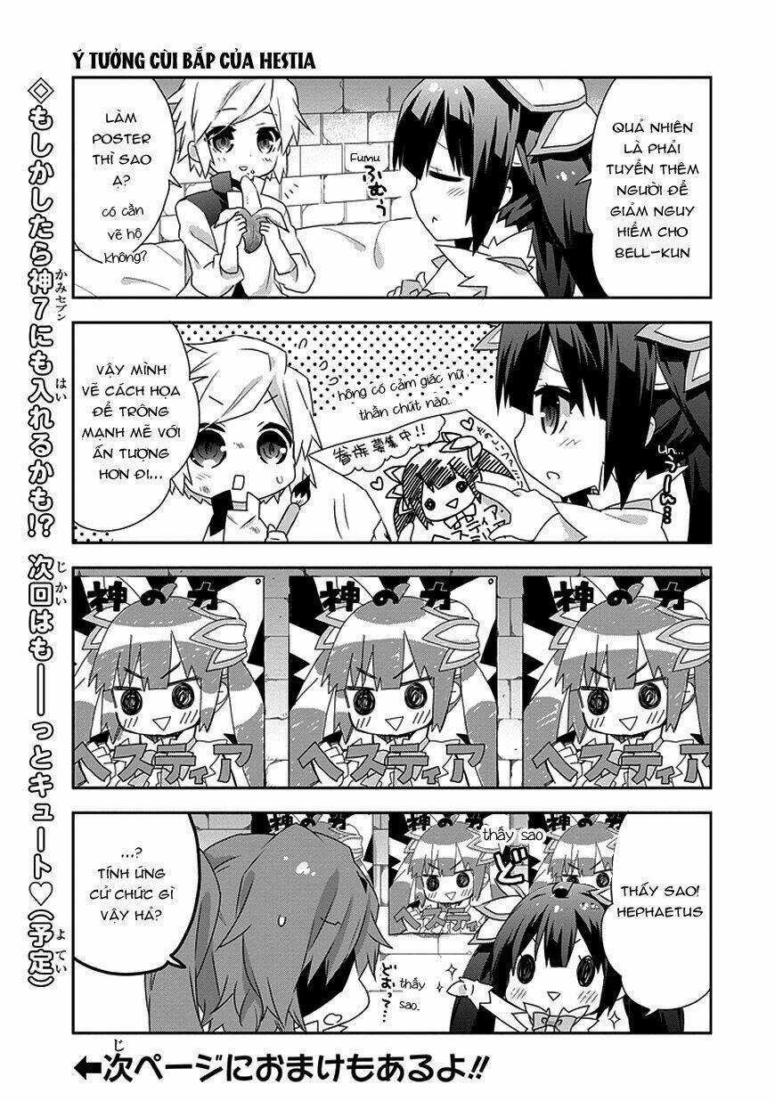 Dungeon Ni Deai O Motomeru No Wa Machigatte Iru Darou Ka 4Koma - Days Of Goddess Chapter 2 trang 10