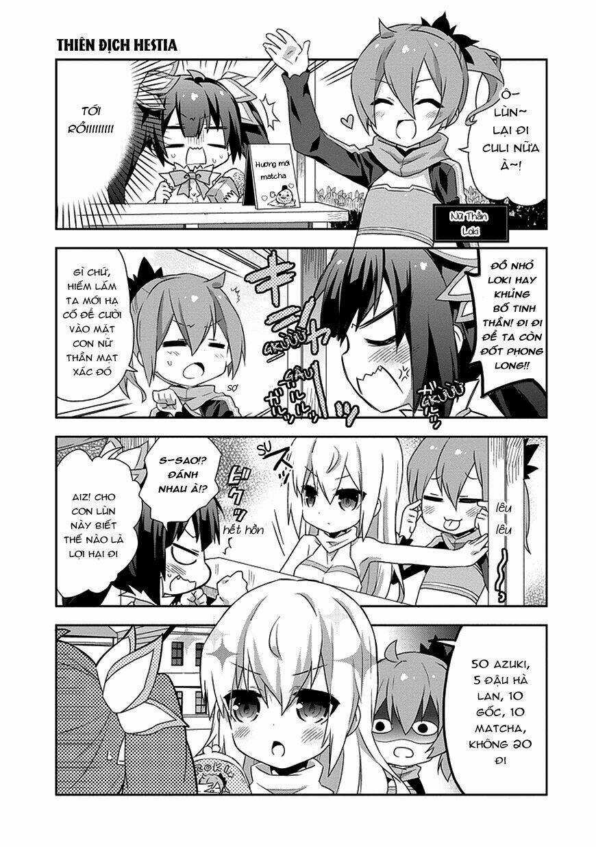 Dungeon Ni Deai O Motomeru No Wa Machigatte Iru Darou Ka 4Koma - Days Of Goddess Chapter 2 trang 4