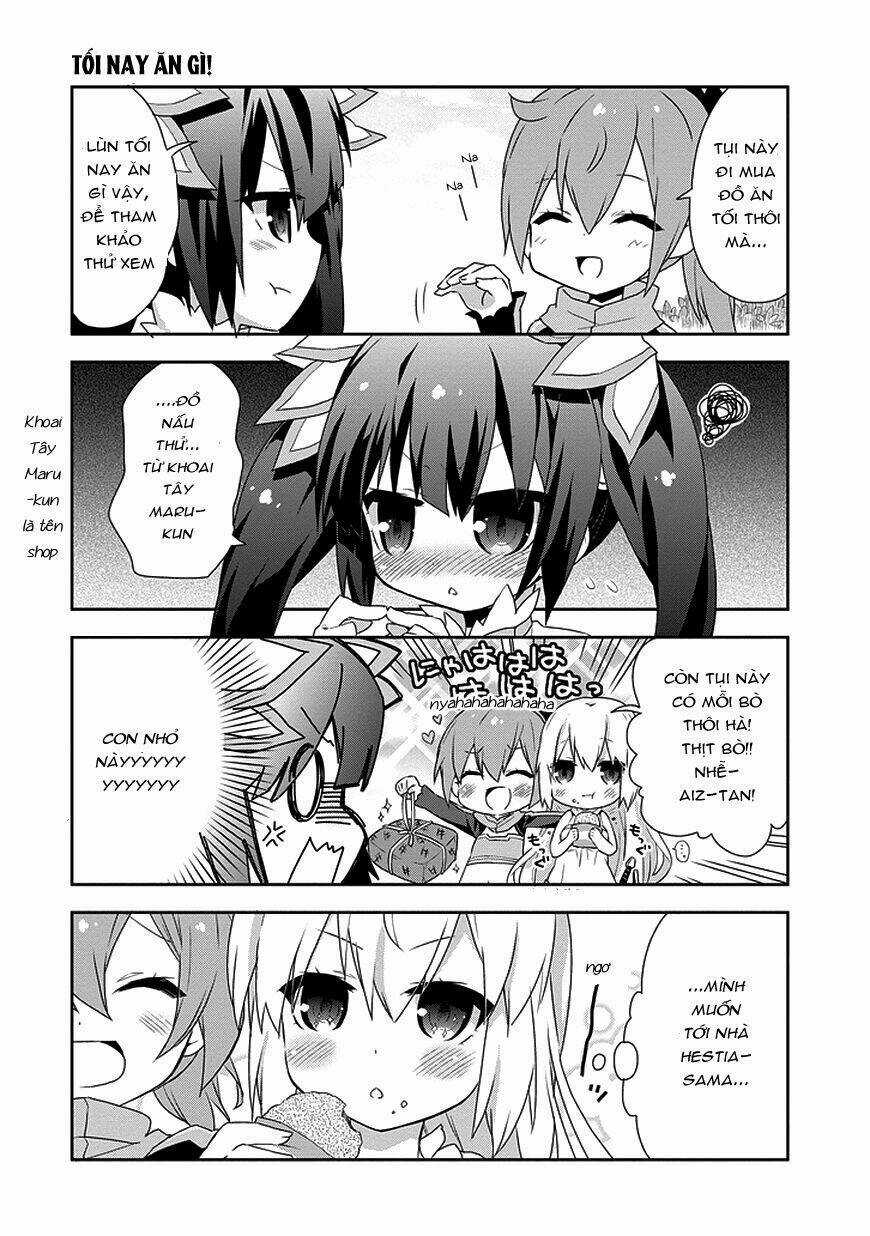 Dungeon Ni Deai O Motomeru No Wa Machigatte Iru Darou Ka 4Koma - Days Of Goddess Chapter 2 trang 5