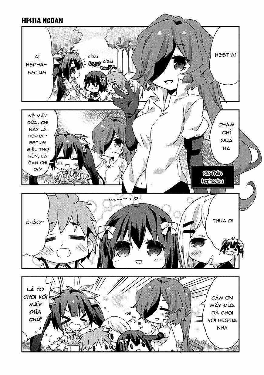 Dungeon Ni Deai O Motomeru No Wa Machigatte Iru Darou Ka 4Koma - Days Of Goddess Chapter 2 trang 7