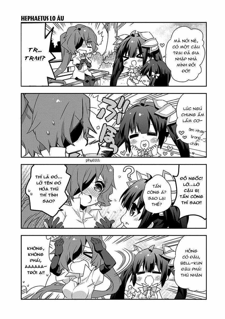 Dungeon Ni Deai O Motomeru No Wa Machigatte Iru Darou Ka 4Koma - Days Of Goddess Chapter 2 trang 8
