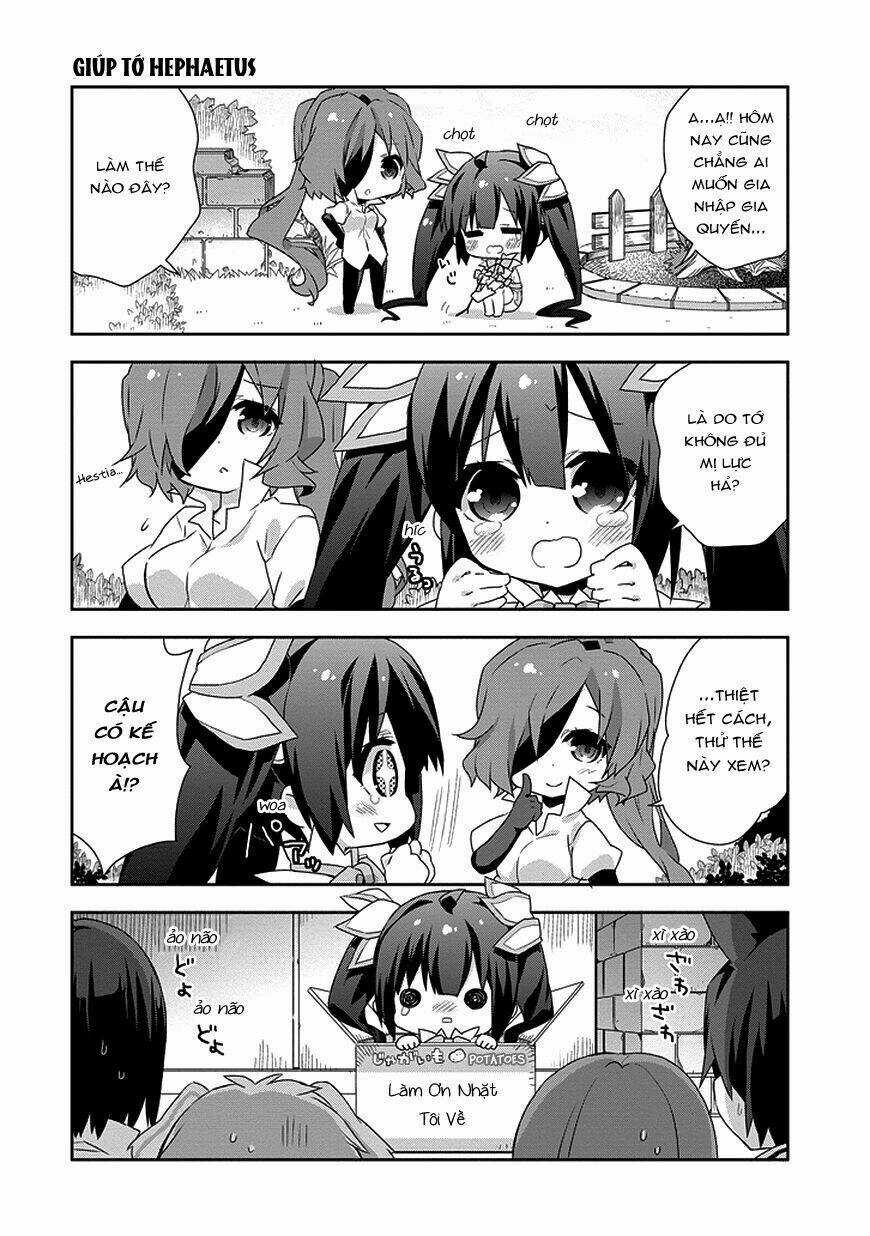Dungeon Ni Deai O Motomeru No Wa Machigatte Iru Darou Ka 4Koma - Days Of Goddess Chapter 2 trang 9