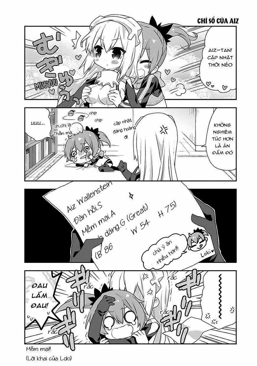 Dungeon Ni Deai O Motomeru No Wa Machigatte Iru Darou Ka 4Koma - Days Of Goddess Chapter 3 trang 11