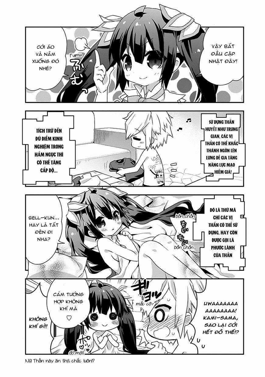 Dungeon Ni Deai O Motomeru No Wa Machigatte Iru Darou Ka 4Koma - Days Of Goddess Chapter 3 trang 5