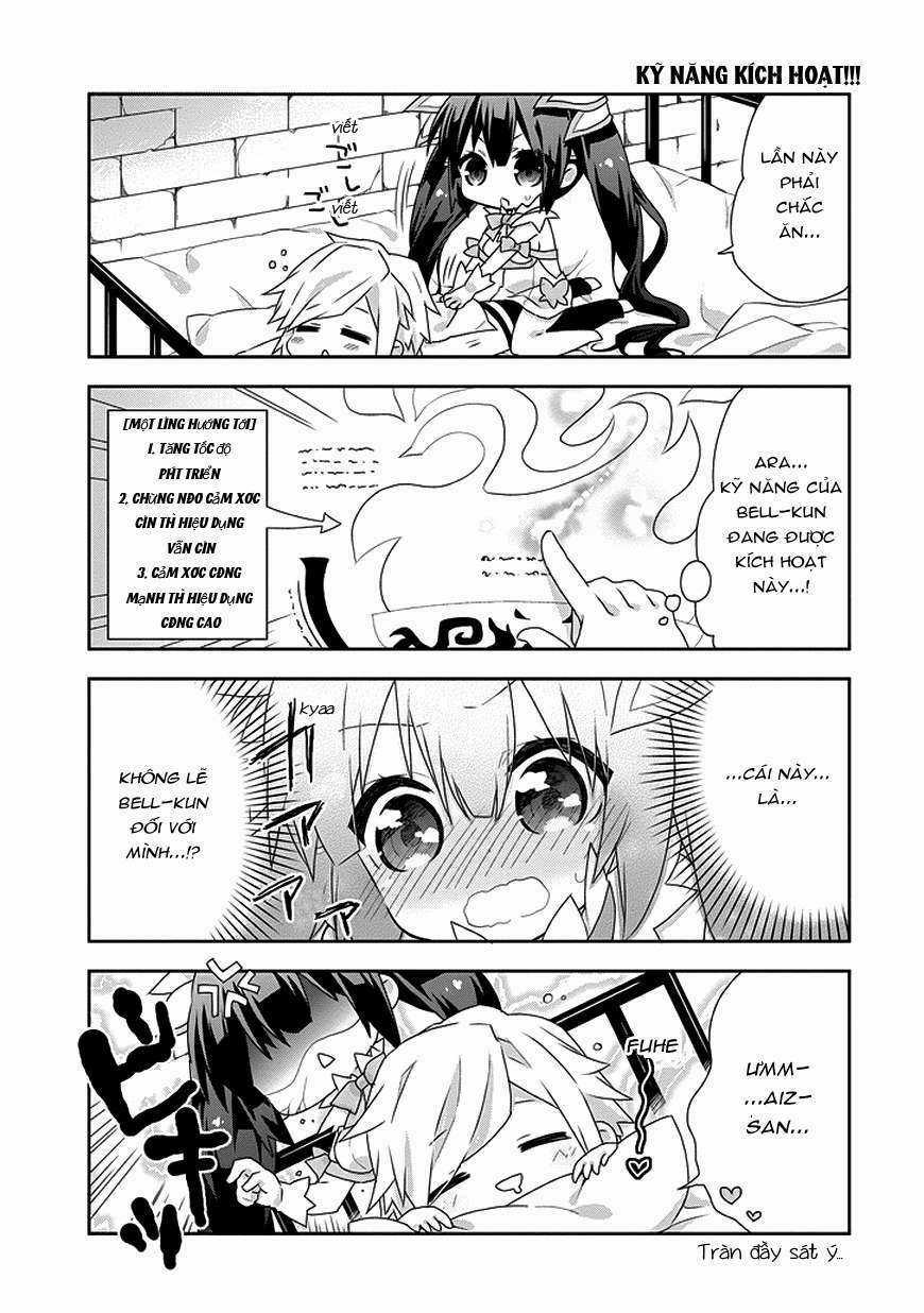 Dungeon Ni Deai O Motomeru No Wa Machigatte Iru Darou Ka 4Koma - Days Of Goddess Chapter 3 trang 7