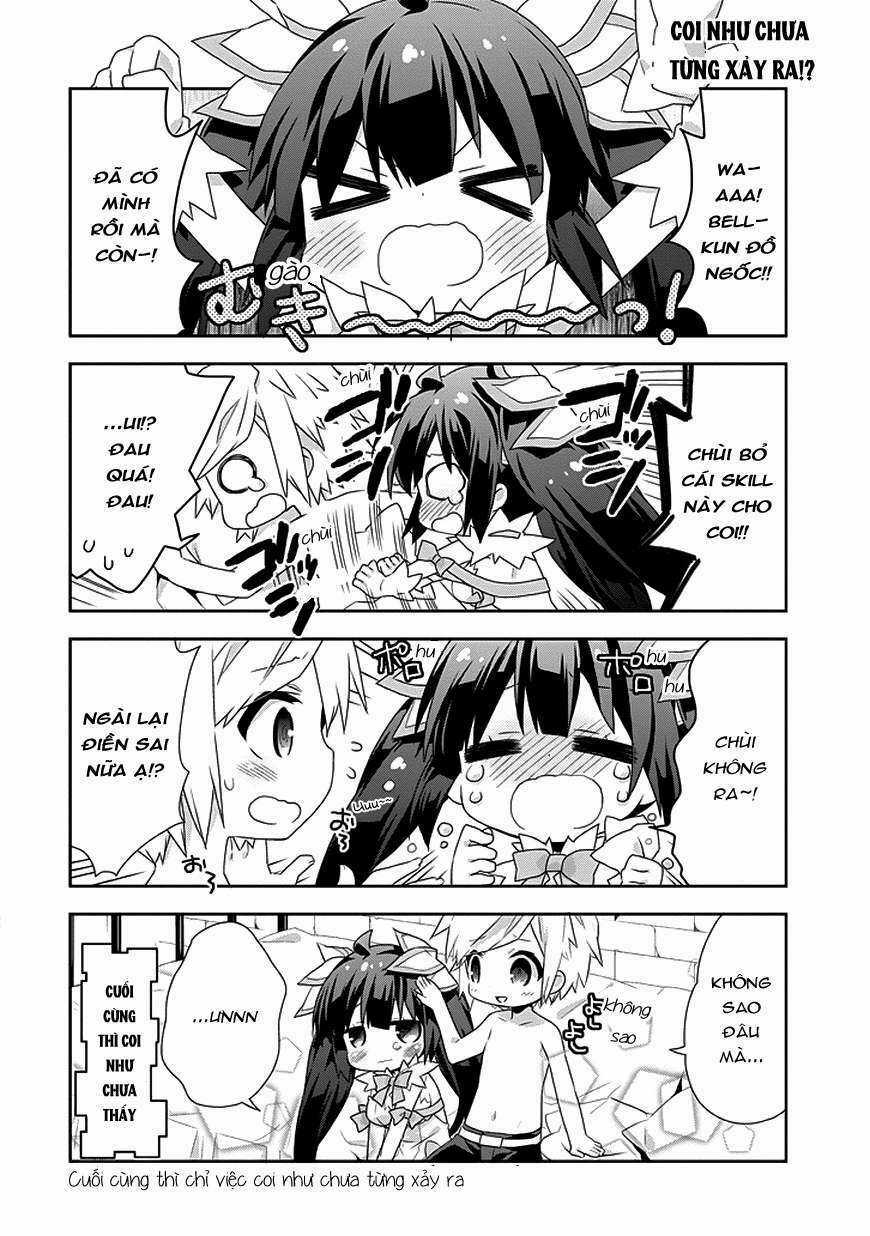 Dungeon Ni Deai O Motomeru No Wa Machigatte Iru Darou Ka 4Koma - Days Of Goddess Chapter 3 trang 8