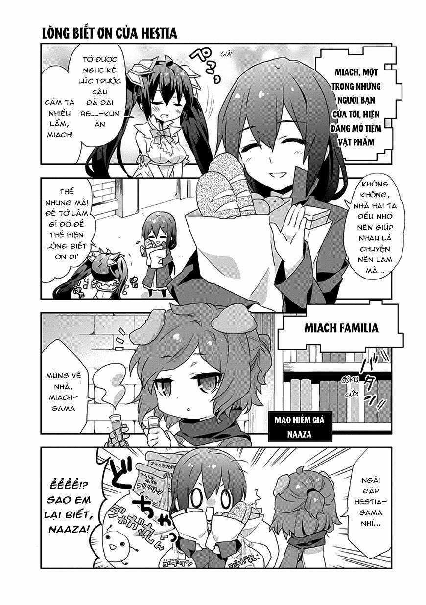 Dungeon Ni Deai O Motomeru No Wa Machigatte Iru Darou Ka 4Koma - Days Of Goddess Chapter 4 trang 5
