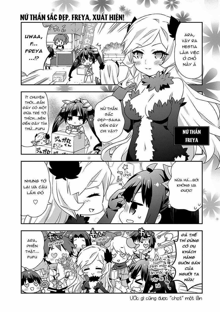 Dungeon Ni Deai O Motomeru No Wa Machigatte Iru Darou Ka 4Koma - Days Of Goddess Chapter 4 trang 7
